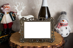 Frame Mockup Christmas Template