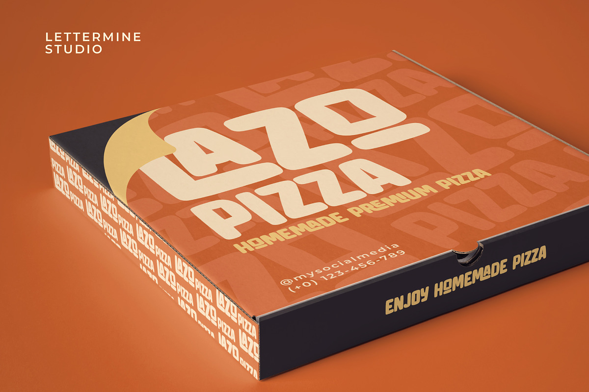 Blovi Core – Bold Food Food, a Font by Lettermine (Photo 3 of 10)