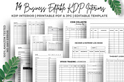 14 Business Editable KDP Interiors, a Templates & Theme by M9 Design (Thumbnail 1 of 15)