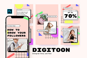 Digitoon - Instagram Stories & Post