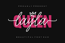 Queen Layla - Font Duo