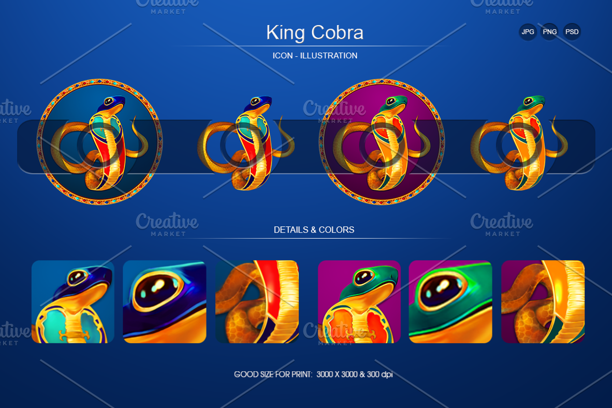 King Cobra, an Icon by nikolay.dimitrov