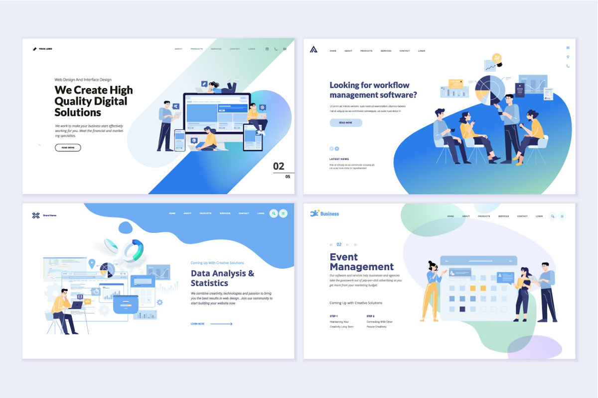 Web Page Design Templates, a Templates & Theme by PureSolution