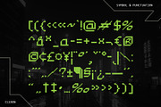 Clexon - Futuristic Geometric Font, a Sans Serif Font by CuratedType Studio (Thumbnail 8 of 11)