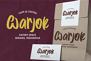 Wayslake, a Script Font by Mabhal Studio (Thumbnail 4 of 6)
