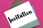 Calligraphy Handmade, a Handwritten Font by FreshTypeINK (Thumbnail 5 of 8)