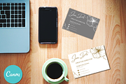 Aesthetic Business Card Template, a Business Card Template by WynterLife Studio (Thumbnail 4 of 6)