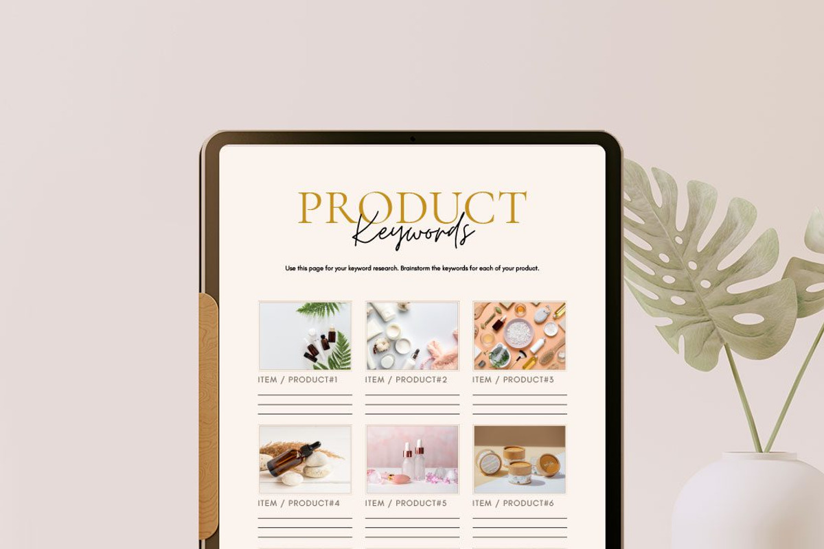 Shopify Planner, a Marketing Template by Brand Your Biz Co. (Photo 3 of 10)