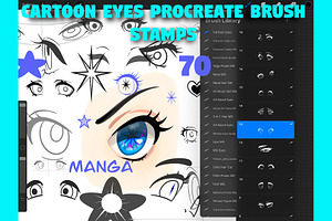 Procreate Manga Anime Eyes