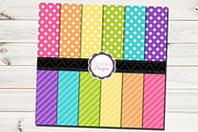 98% OFF SALE digital paper bundle!, a Pattern Graphic by Pinkinks (Thumbnail 4 of 9)