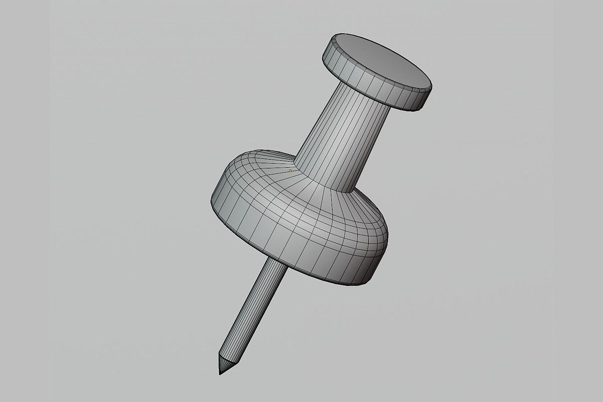 Push pin, an Object 3D Model by fahad121 (Photo 9 of 9)