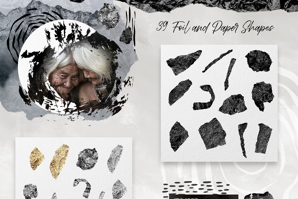 Abstract Japandi Collage creator kit, an Object Graphic by KomannaArt (Photo 13 of 19)