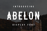 Abelon, a Sans Serif Font by lelevien (Thumbnail 1 of 3)