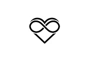 50 Infinity Heart Symbol Vector Bund, an Illustration by abu67222 (Thumbnail 25 of 55)