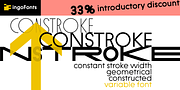 Constroke, a Sans Serif Font by ingoFonts (Thumbnail 11 of 11)