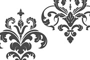 Vintage Damask Ornaments II, a Decorative Illustration by Solana (Thumbnail 2 of 2)