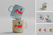 Realistic Mug Mockup PSD, a Cups & Container Mockup by MA-KING_ART (Thumbnail 1 of 5)