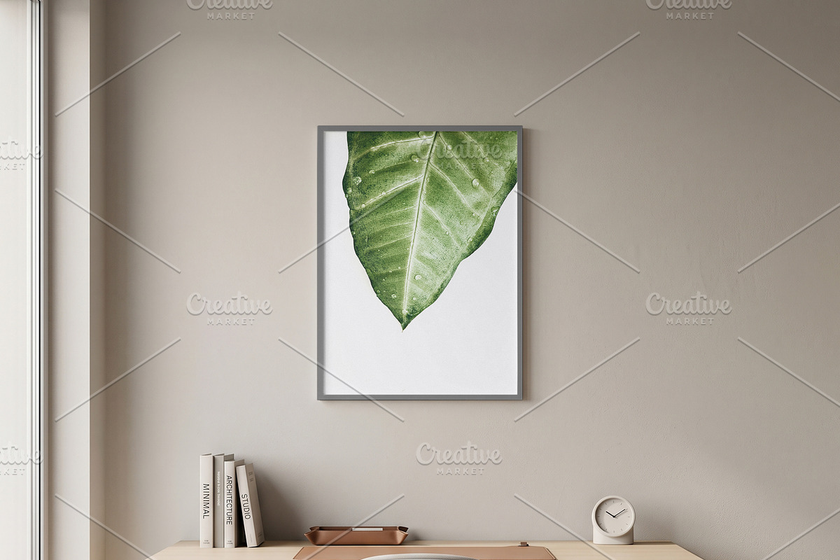 Portrait Wall Art Frame Mockup, a Household Mockup by Pixel Foundry (Photo 3 of 6)
