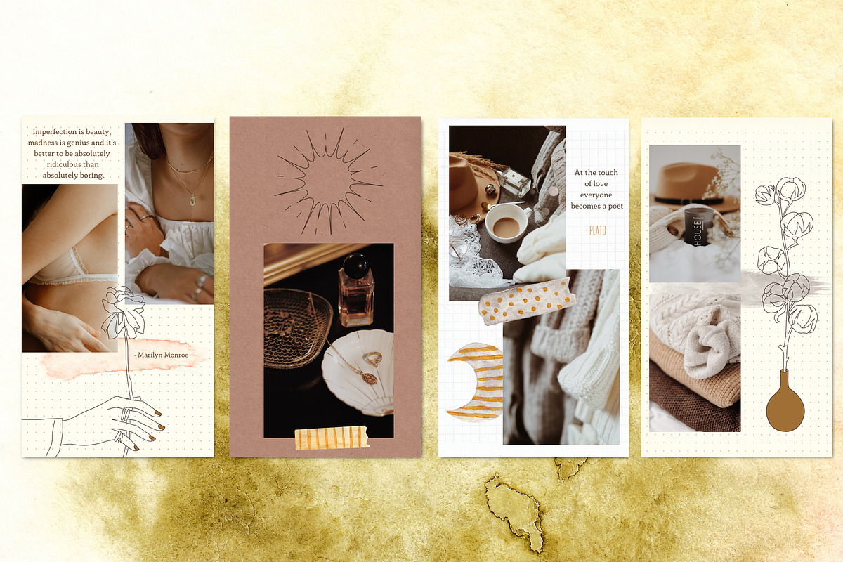 Poetry Collection for CANVA, a Social Media Template by Scarlet Heath Art (Photo 18 of 32)