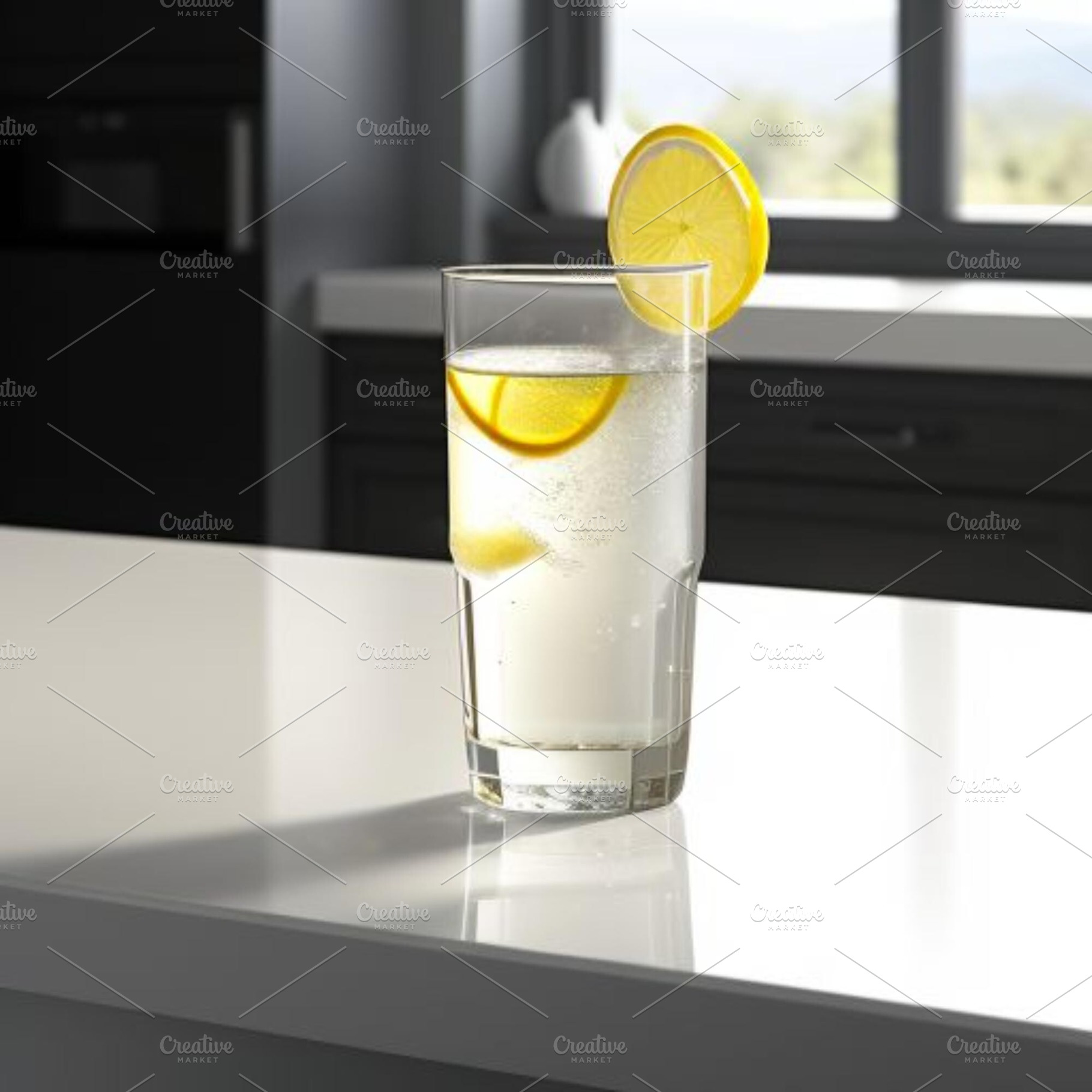 a picture of water in a glass, a Food & Drink Photo by ComfortQ