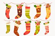 Christmas Decor Illustrations, a Seasonal Illustration by Anna Studio (Thumbnail 10 of 12)