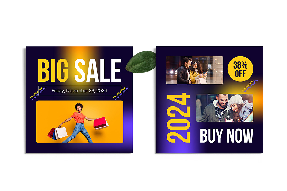 Black Friday Social Media Post, a Social Media Template by ContestDesign (Photo 4 of 4)