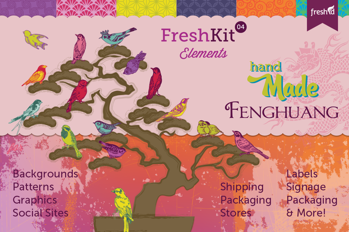 Handmade - Labels & Tags Elements, an Illustration by Fresh ID (Photo 1 of 5)
