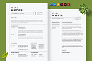 Tailored USA & NYC Resume Design, a Resume Template by Nur Designer (Thumbnail 1 of 4)