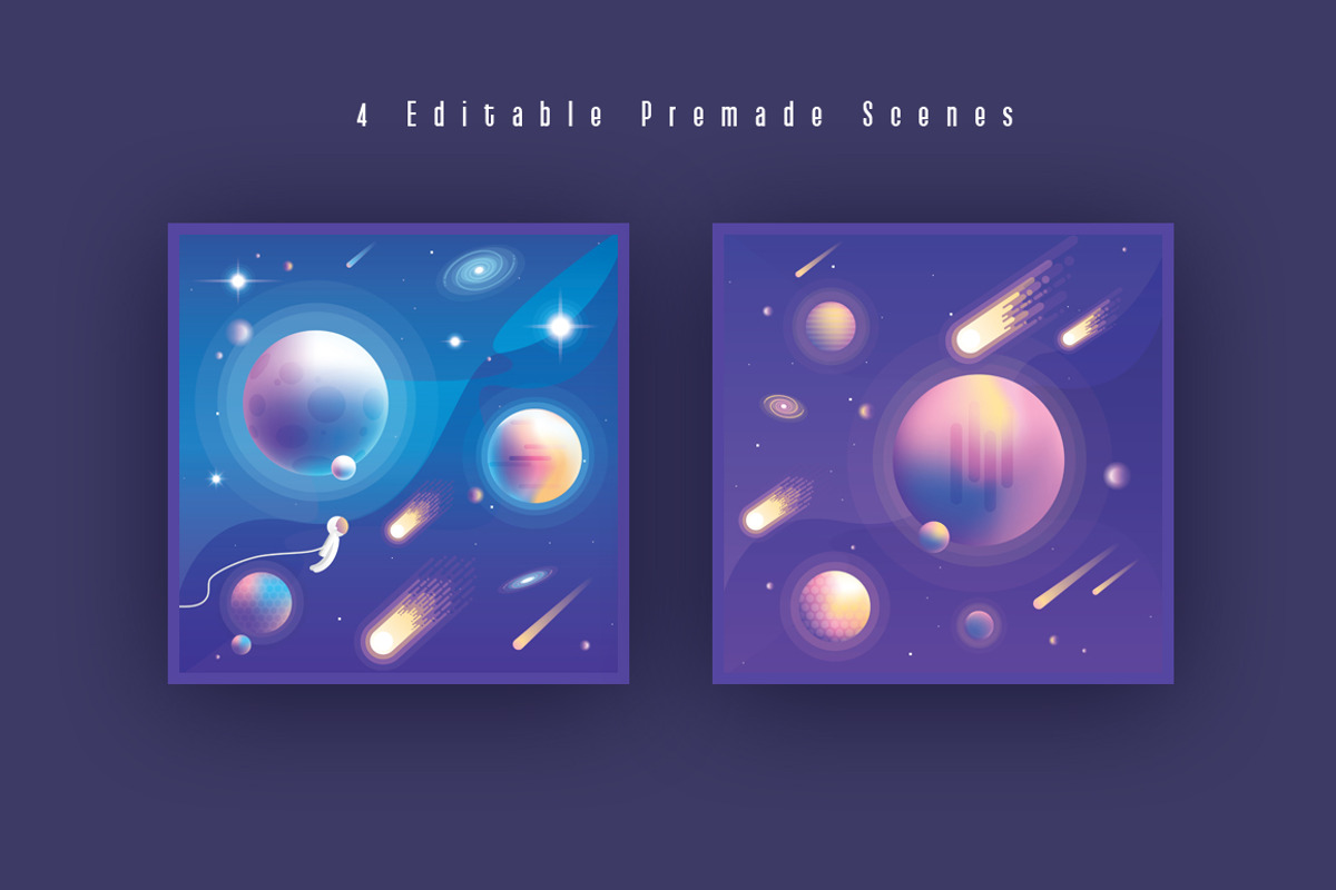 Vibrant Universe Creator, an Illustration by Polar Vectors (Photo 11 of 16)