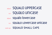 Squalo, a Sans Serif Font by Letritas (Thumbnail 8 of 12)