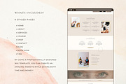 Wix Website Template - Boho Coach, a Wix Template by Nes Design Co (Thumbnail 6 of 11)