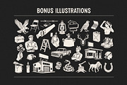 Shop Rag | Rugged Display Typeface, a Sans Serif Font by Daniel Neuman (Thumbnail 3 of 10)