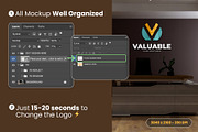 Cafe & Office Scene Wall Logo Mockup, an Advertising Mockup by Ayy (Thumbnail 2 of 18)