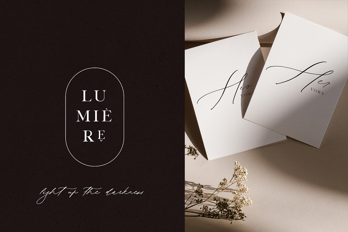 Modern Symphony Font Duo preview 7