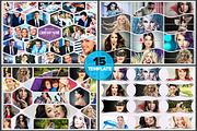Photo Collage Template 09, a Graphic by Layout Design (Thumbnail 4 of 4)