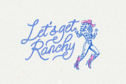 Howdy Handsome Layered Font Duo, a Script Font by Nicky Laatz (Thumbnail 20 of 39)