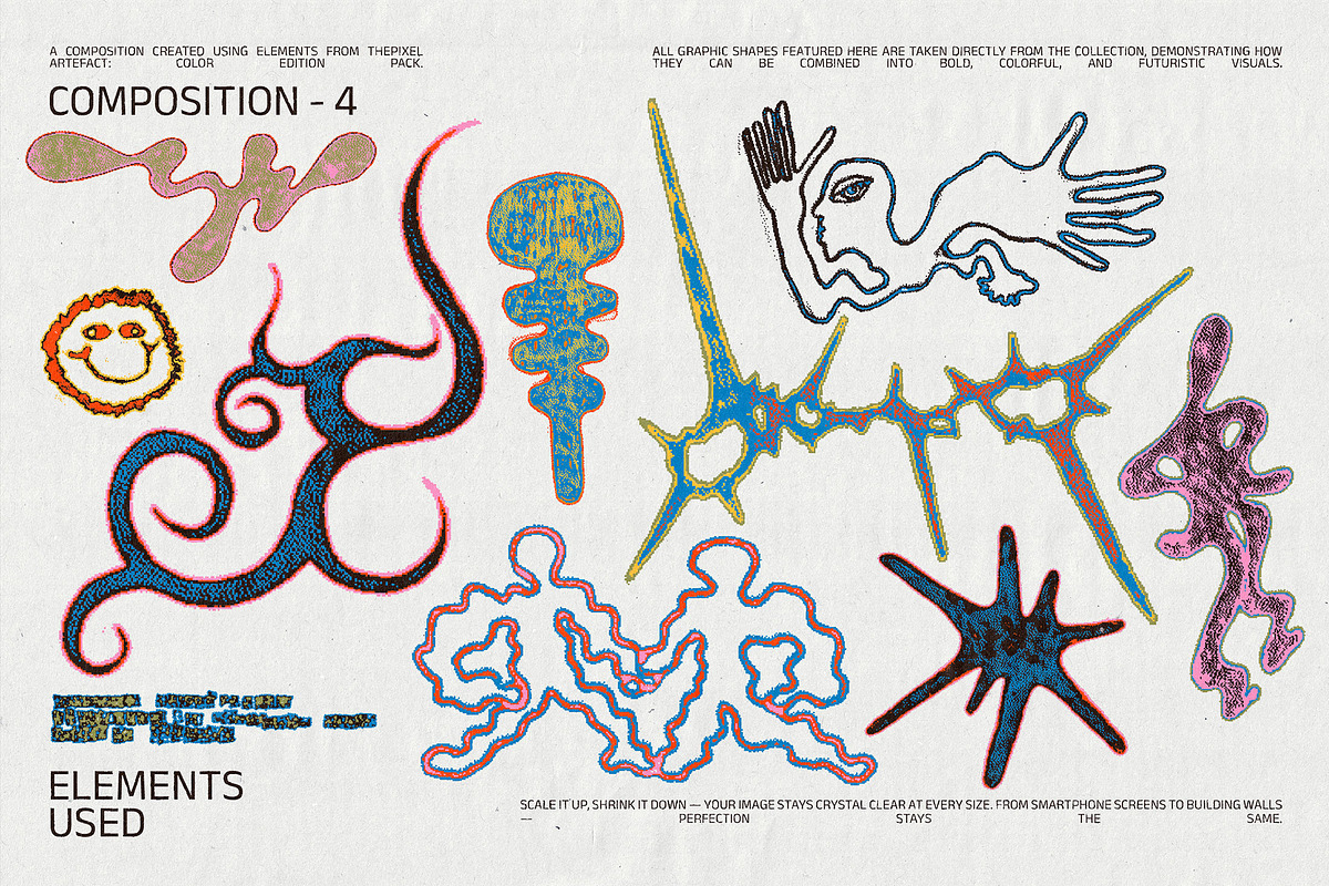 Pixel Artefact. Color Edition, a Graphic by Vanzyst (Photo 5 of 12)