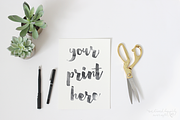 ValuePack: 6 Feminine Styled Mockups, a Product Mockup by WeLivedHappilyEverAfter (Thumbnail 2 of 5)