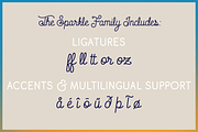Sparkle, a Script Font by Ryan Keightley (Thumbnail 4 of 5)