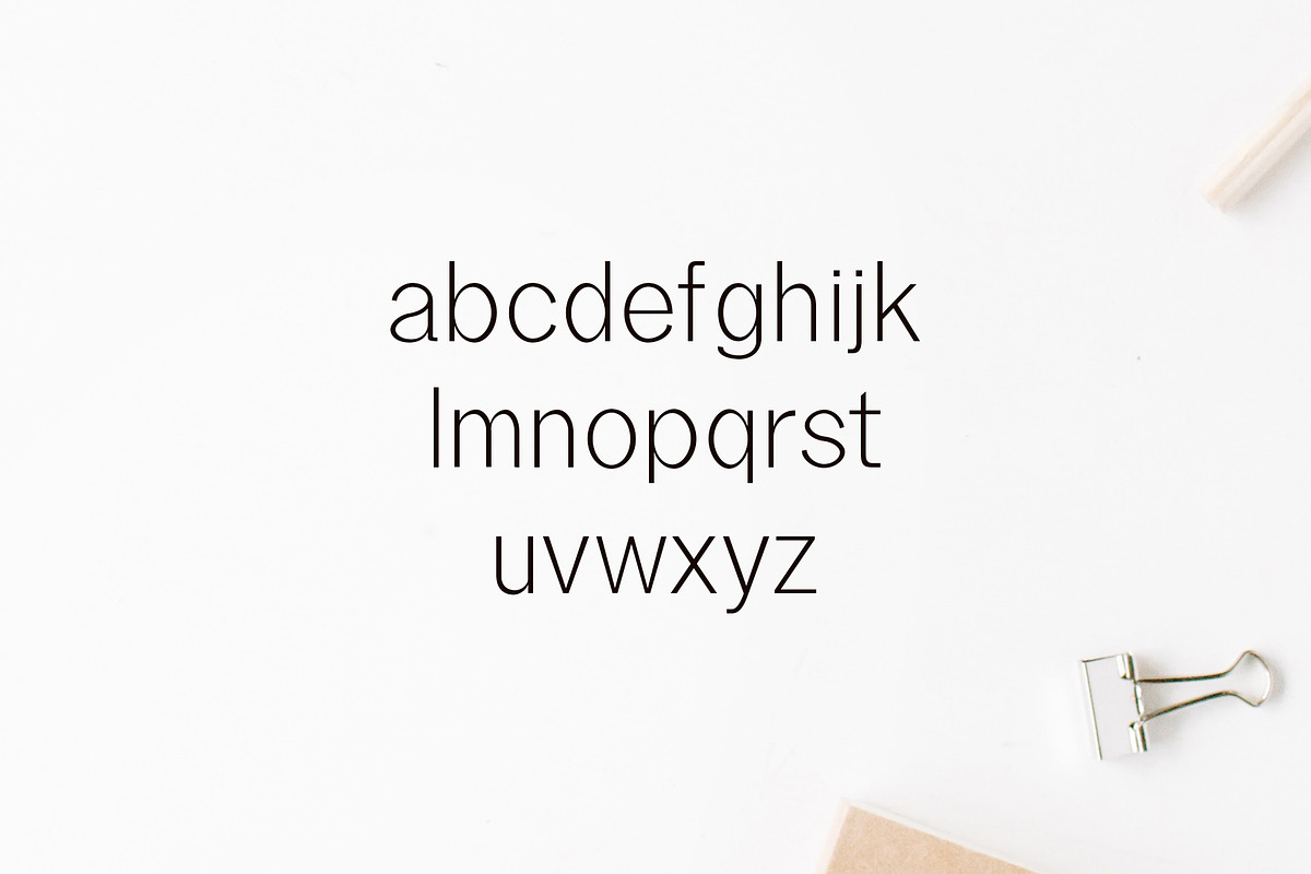 Tabner Sans Serif Font Family preview 3