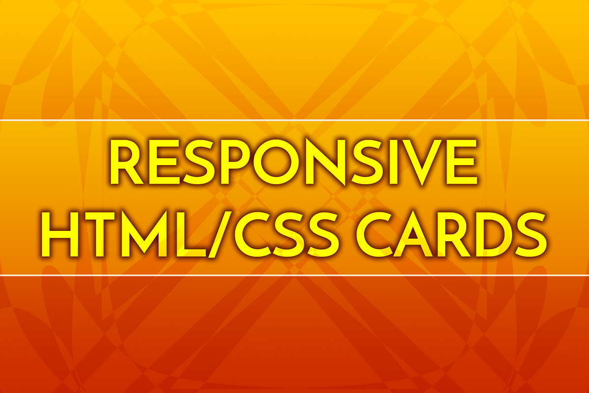 Responsive Linear Cards HTML/CSS, a HTML Template by DefayDesigns (Photo 1 of 4)