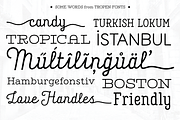 Tropen Font Family, a Sans Serif Font by Ahmet Altun (Thumbnail 3 of 3)