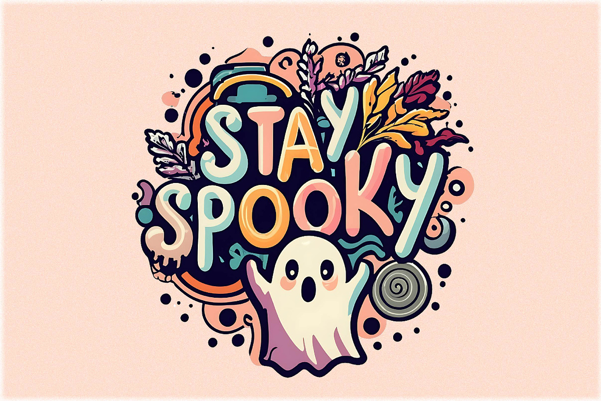 stay spooky sublimation bundle, a Seasonal Illustration by Craft Nest (Photo 5 of 5)