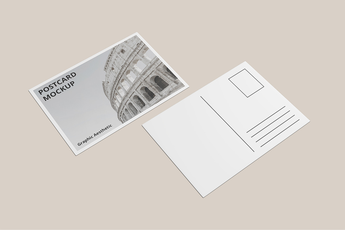 Postcard Invitation Mockup Bundles, a Card Template by Graphic Aesthetic (Photo 13 of 22)