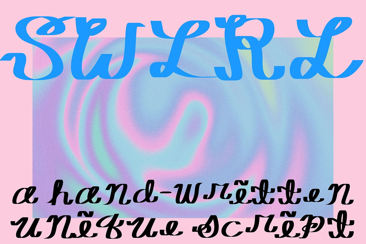 SWIRL a hand-drawn script, a Script Font by Eryn Rose Design (Photo 4 of 22)