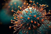 Microbes. 40 images, a Healthcare Illustration by Handmadefont (Thumbnail 5 of 11)