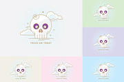 Adorable Halloween characters, an Outline Icon by Polar Vectors (Thumbnail 4 of 11)