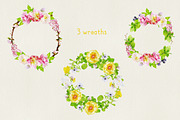 Watercolor Flowers, an Illustration by TheSeventhDesire (Thumbnail 4 of 6)
