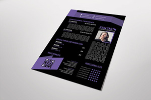 Blakando Resume Template Design