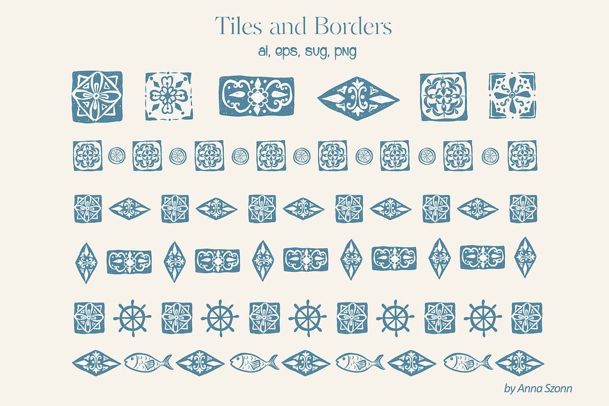 Coastal Life. Vector Illustrations., a Seasonal Illustration by Designwork (Photo 17 of 21)
